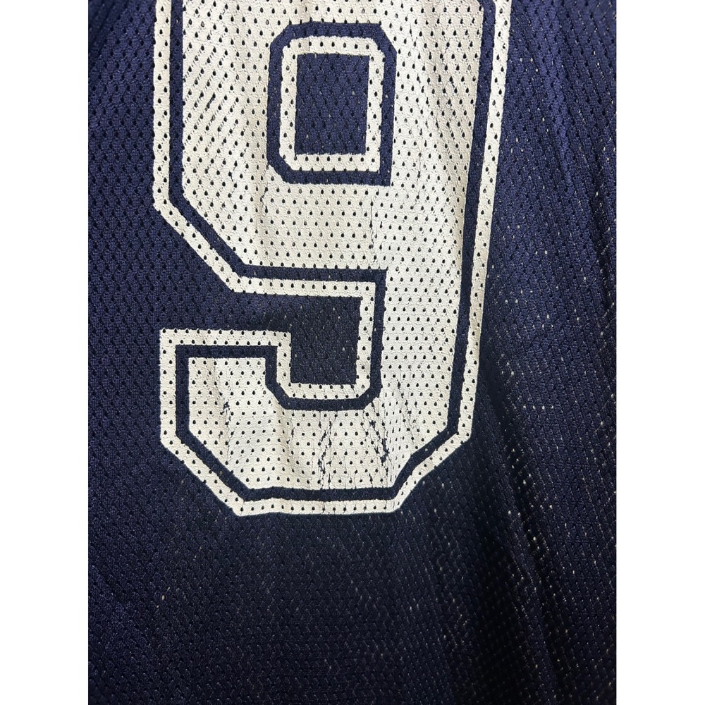 Reebok Jersey Mens L Navy Tony Romo Dallas Cowboys NFL Equipment Authentic Mesh - Picture 9 of 11